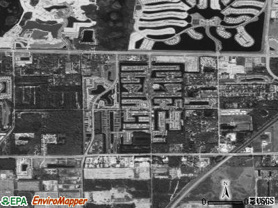 Riverdale Park satellite photo by USGS