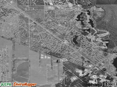 Silver Springs Shores satellite photo by USGS
