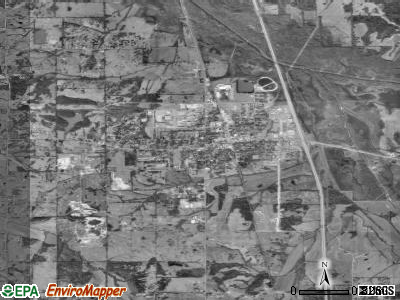 Senatobia satellite photo by USGS