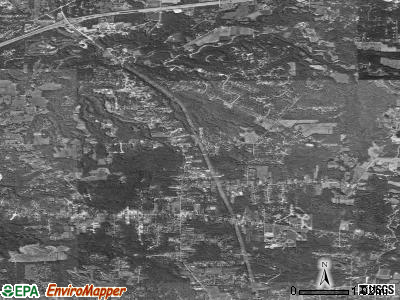 Kirtland satellite photo by USGS