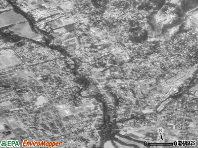 Boyes Hot Springs satellite photo by USGS