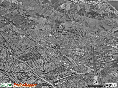 South San Francisco satellite photo by USGS