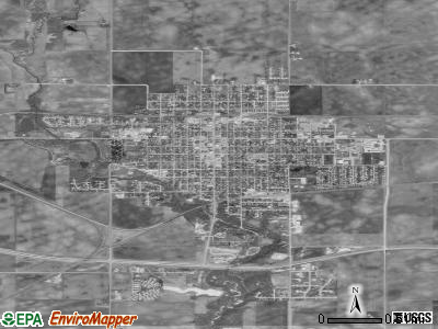 Nevada satellite photo by USGS