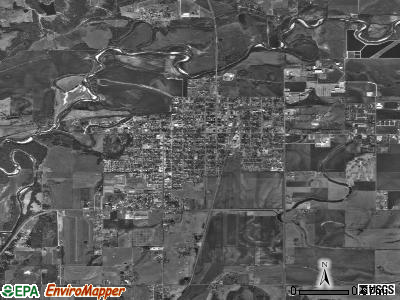 Anadarko satellite photo by USGS