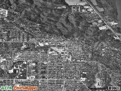 Peoria Heights satellite photo by USGS