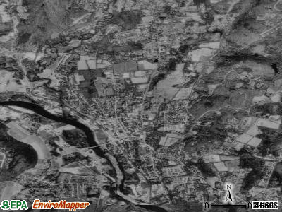 New Milford satellite photo by USGS