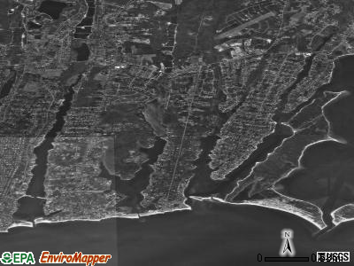 East Falmouth satellite photo by USGS
