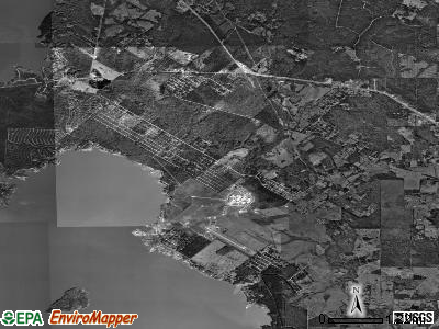 West Livingston satellite photo by USGS
