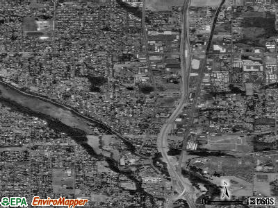 Hazel Dell South satellite photo by USGS