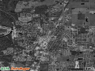 Arcadia satellite photo by USGS