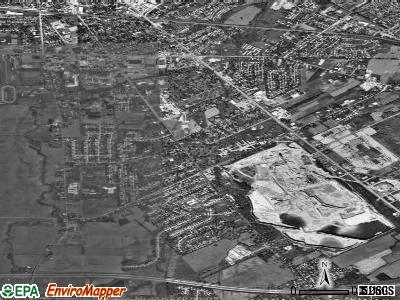 Sandusky South satellite photo by USGS