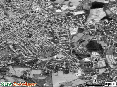 Parkville satellite photo by USGS