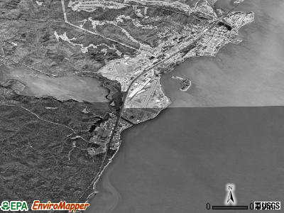 Haiku-Pauwela satellite photo by USGS