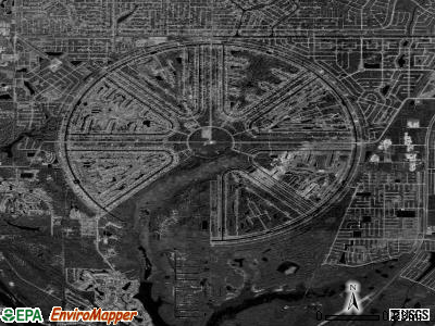 Rotonda satellite photo by USGS