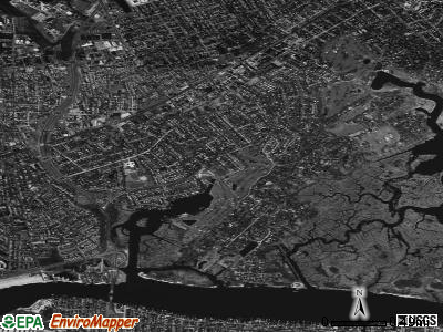 Lawrence satellite photo by USGS