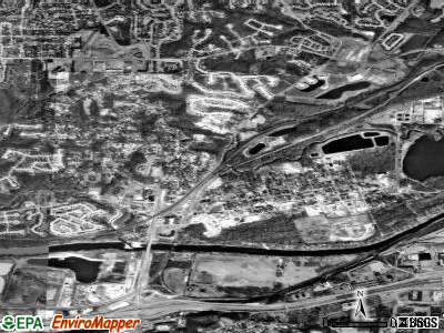 Valley Park satellite photo by USGS