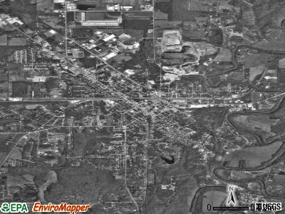 North Vernon satellite photo by USGS