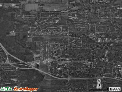 Howland Center satellite photo by USGS