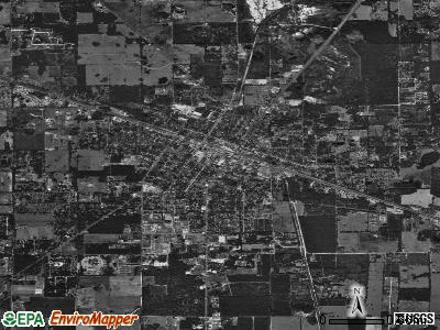 Live Oak satellite photo by USGS