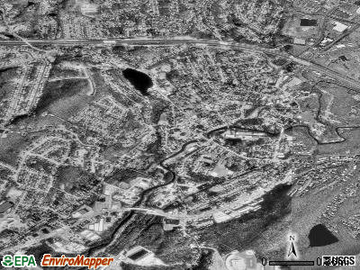 Rockaway satellite photo by USGS