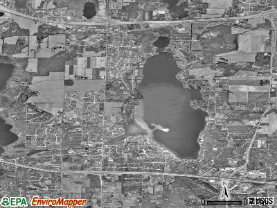 Delafield satellite photo by USGS