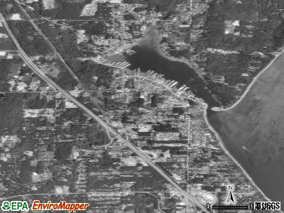 Gig Harbor satellite photo by USGS