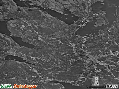 Ellsworth satellite photo by USGS