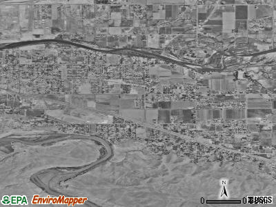 Orchard Mesa satellite photo by USGS
