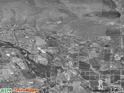 Terrace Heights satellite photo by USGS