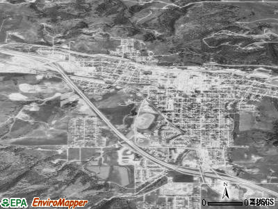 Sturgis satellite photo by USGS