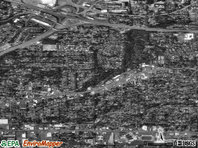 West Slope satellite photo by USGS