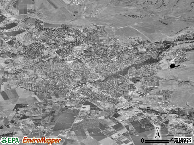 Chico satellite photo by USGS