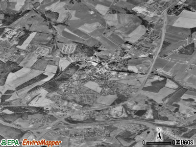 Mount Airy satellite photo by USGS