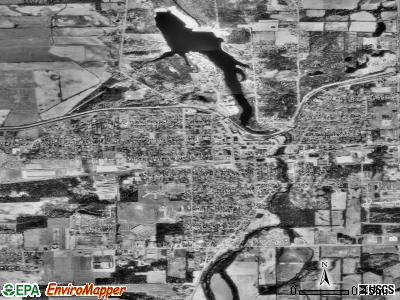 Medina satellite photo by USGS