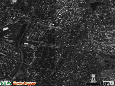 Pelham satellite photo by USGS