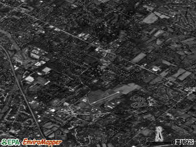 Blue Bell satellite photo by USGS