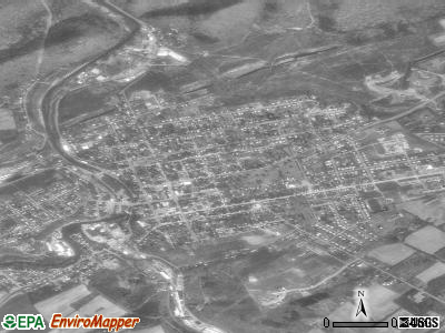 Bellefonte satellite photo by USGS