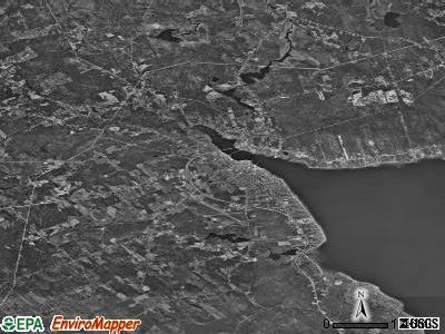 Belfast satellite photo by USGS