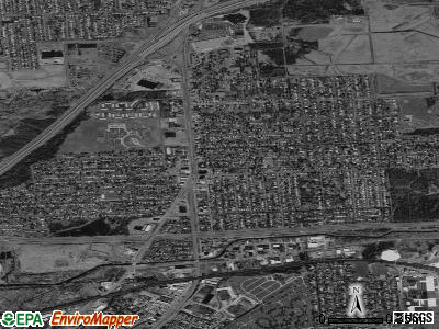 Mattydale satellite photo by USGS