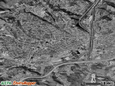 Princeton satellite photo by USGS