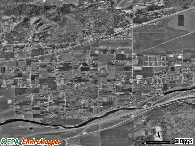 Otis Orchards-East Farms satellite photo by USGS