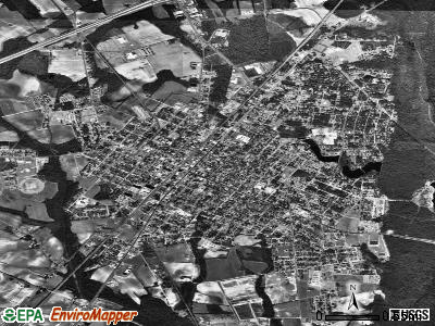 Dillon satellite photo by USGS