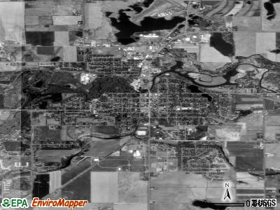 New Richmond satellite photo by USGS
