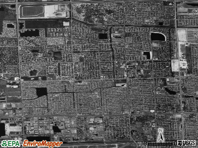 Carol City satellite photo by USGS