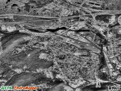 Wharton satellite photo by USGS