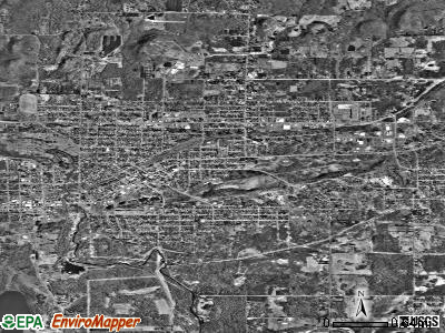 Ironwood satellite photo by USGS