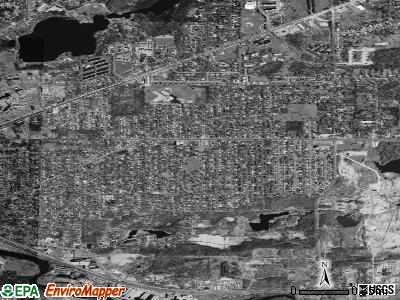 Eastwood satellite photo by USGS