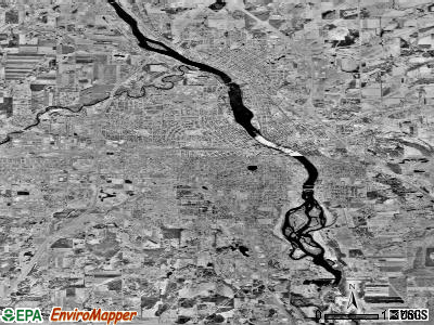 St. Cloud satellite photo by USGS