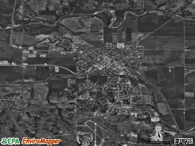 Pauls Valley satellite photo by USGS