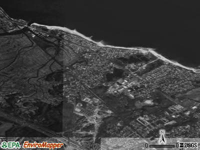 Laurence Harbor satellite photo by USGS